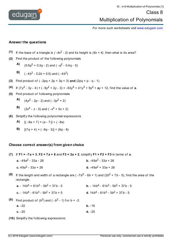 grade-8-multiplication-of-polynomials-math-practice-questions-tests-worksheets-quizzes